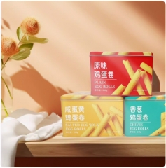 华臻栈经典古法蛋卷268g 原味鸡蛋卷