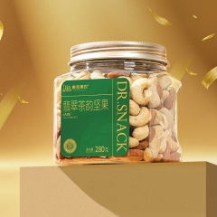 黄金果农DR.SNACK翡翠茶韵坚果280g