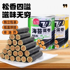 农亨80g海苔蛋卷 肉松味*1罐