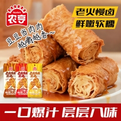 农亨32g虎皮千层豆卷 肉汁味*10包